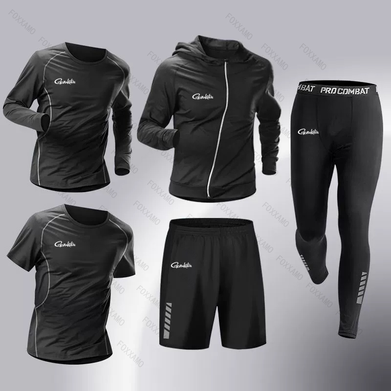 Fishing Rain Suit - Gamakatsu Memancing Fashion 3-5 PCS Pria