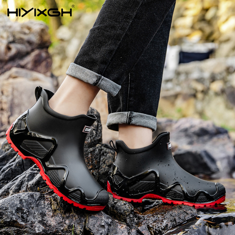 Fishing Boots - Sepatu Bot Hujan Pria Tebal, Sepatu