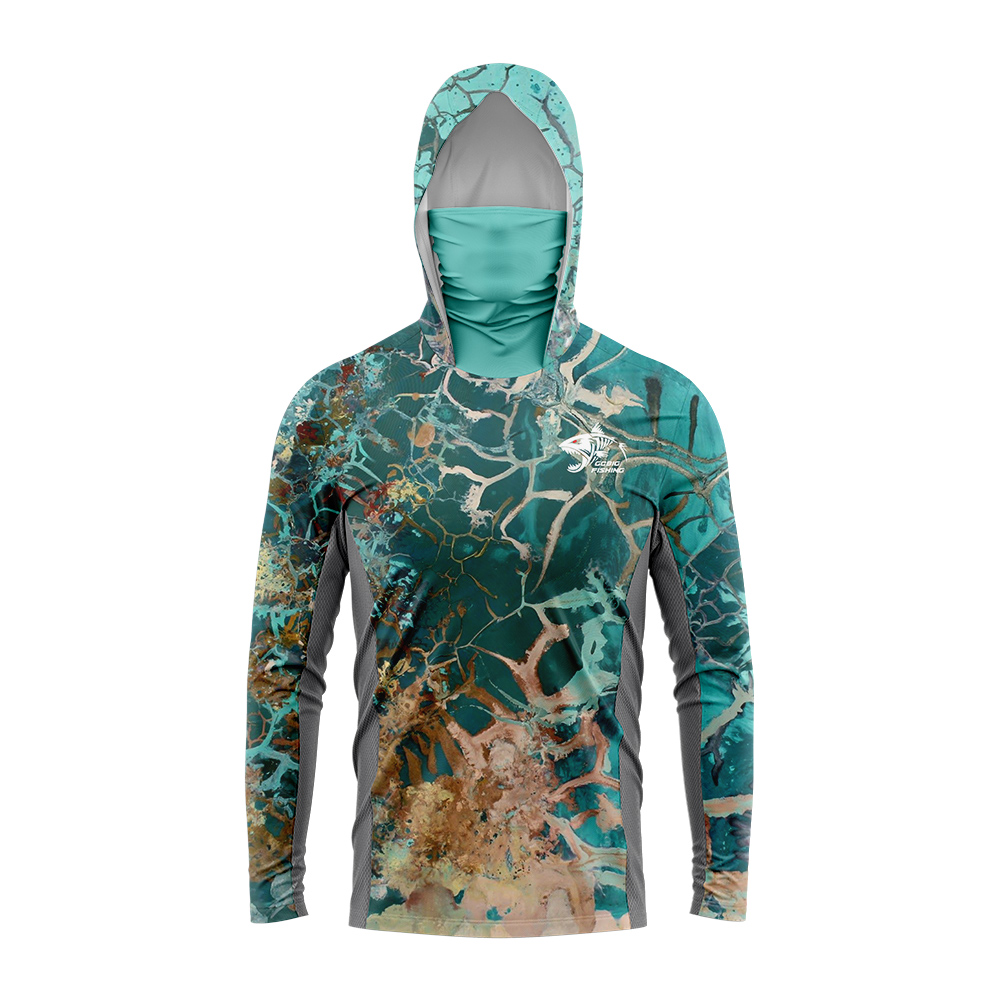 Baju Pancing Pria Lengan Panja - Fishing Shirt Uv Protection ulasan dan harga